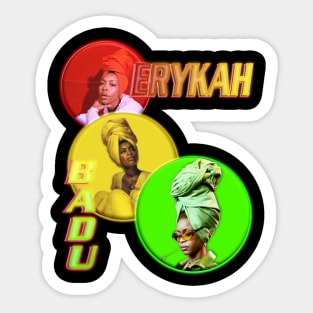 Erykah Badu Sticker